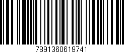 Código de barras (EAN, GTIN, SKU, ISBN): '7891360619741'
