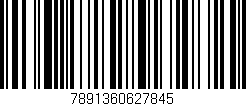 Código de barras (EAN, GTIN, SKU, ISBN): '7891360627845'