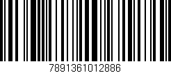 Código de barras (EAN, GTIN, SKU, ISBN): '7891361012886'