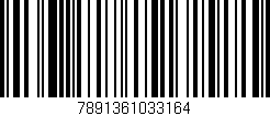 Código de barras (EAN, GTIN, SKU, ISBN): '7891361033164'