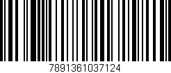 Código de barras (EAN, GTIN, SKU, ISBN): '7891361037124'