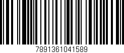 Código de barras (EAN, GTIN, SKU, ISBN): '7891361041589'