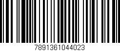 Código de barras (EAN, GTIN, SKU, ISBN): '7891361044023'