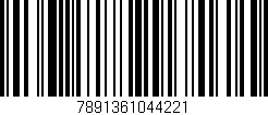 Código de barras (EAN, GTIN, SKU, ISBN): '7891361044221'