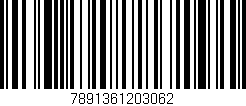 Código de barras (EAN, GTIN, SKU, ISBN): '7891361203062'