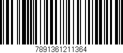 Código de barras (EAN, GTIN, SKU, ISBN): '7891361211364'