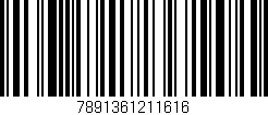 Código de barras (EAN, GTIN, SKU, ISBN): '7891361211616'