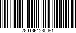 Código de barras (EAN, GTIN, SKU, ISBN): '7891361230051'