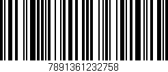 Código de barras (EAN, GTIN, SKU, ISBN): '7891361232758'