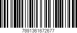 Código de barras (EAN, GTIN, SKU, ISBN): '7891361672677'