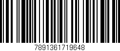 Código de barras (EAN, GTIN, SKU, ISBN): '7891361719648'