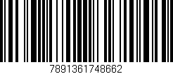Código de barras (EAN, GTIN, SKU, ISBN): '7891361748662'
