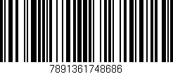 Código de barras (EAN, GTIN, SKU, ISBN): '7891361748686'