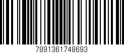 Código de barras (EAN, GTIN, SKU, ISBN): '7891361748693'