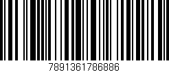 Código de barras (EAN, GTIN, SKU, ISBN): '7891361786886'