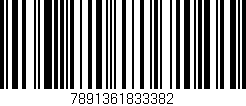 Código de barras (EAN, GTIN, SKU, ISBN): '7891361833382'