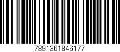Código de barras (EAN, GTIN, SKU, ISBN): '7891361846177'