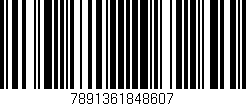 Código de barras (EAN, GTIN, SKU, ISBN): '7891361848607'
