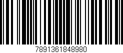 Código de barras (EAN, GTIN, SKU, ISBN): '7891361848980'