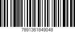 Código de barras (EAN, GTIN, SKU, ISBN): '7891361849048'