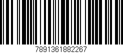 Código de barras (EAN, GTIN, SKU, ISBN): '7891361882267'