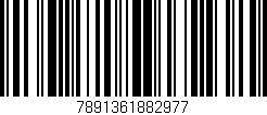 Código de barras (EAN, GTIN, SKU, ISBN): '7891361882977'