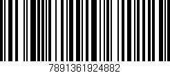 Código de barras (EAN, GTIN, SKU, ISBN): '7891361924882'