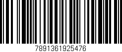 Código de barras (EAN, GTIN, SKU, ISBN): '7891361925476'
