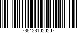 Código de barras (EAN, GTIN, SKU, ISBN): '7891361929207'
