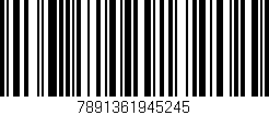 Código de barras (EAN, GTIN, SKU, ISBN): '7891361945245'