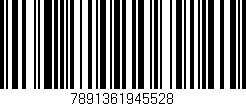 Código de barras (EAN, GTIN, SKU, ISBN): '7891361945528'