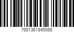 Código de barras (EAN, GTIN, SKU, ISBN): '7891361945566'