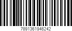Código de barras (EAN, GTIN, SKU, ISBN): '7891361946242'