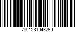 Código de barras (EAN, GTIN, SKU, ISBN): '7891361946259'