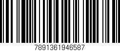 Código de barras (EAN, GTIN, SKU, ISBN): '7891361946587'