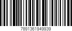 Código de barras (EAN, GTIN, SKU, ISBN): '7891361949939'