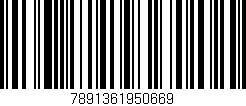 Código de barras (EAN, GTIN, SKU, ISBN): '7891361950669'