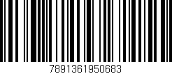 Código de barras (EAN, GTIN, SKU, ISBN): '7891361950683'