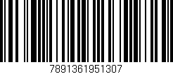 Código de barras (EAN, GTIN, SKU, ISBN): '7891361951307'