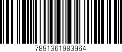 Código de barras (EAN, GTIN, SKU, ISBN): '7891361983964'