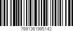 Código de barras (EAN, GTIN, SKU, ISBN): '7891361985142'