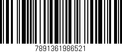 Código de barras (EAN, GTIN, SKU, ISBN): '7891361986521'