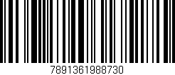 Código de barras (EAN, GTIN, SKU, ISBN): '7891361988730'