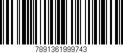 Código de barras (EAN, GTIN, SKU, ISBN): '7891361999743'