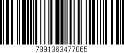 Código de barras (EAN, GTIN, SKU, ISBN): '7891363477065'