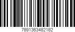 Código de barras (EAN, GTIN, SKU, ISBN): '7891363482182'