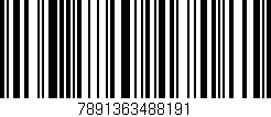 Código de barras (EAN, GTIN, SKU, ISBN): '7891363488191'