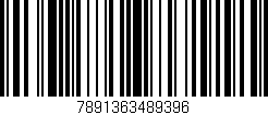 Código de barras (EAN, GTIN, SKU, ISBN): '7891363489396'