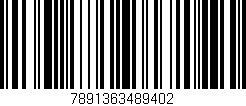 Código de barras (EAN, GTIN, SKU, ISBN): '7891363489402'