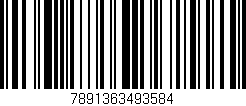 Código de barras (EAN, GTIN, SKU, ISBN): '7891363493584'